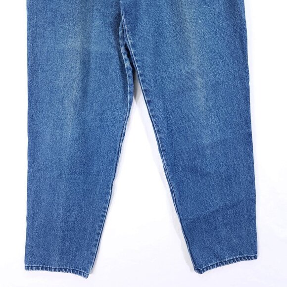 Vintage Gloria Vanderbilt by Murjani Jeans Size 12 High Pleated Straight Leg - Picture 11 of 14